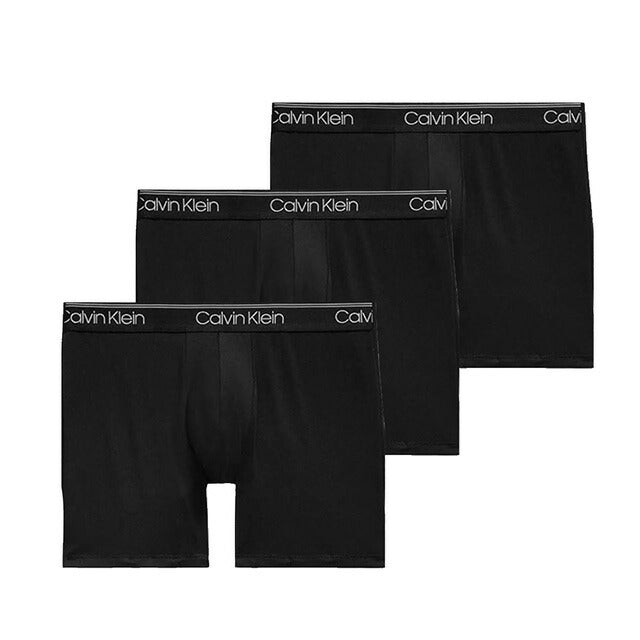 カルバンクライン CALVIN KLEIN ボクサーパンツ アンダーウェア 下着 NB2570A-UB1-BLACK-M メンズ ブラック 3枚セット 下着 WQ00053907