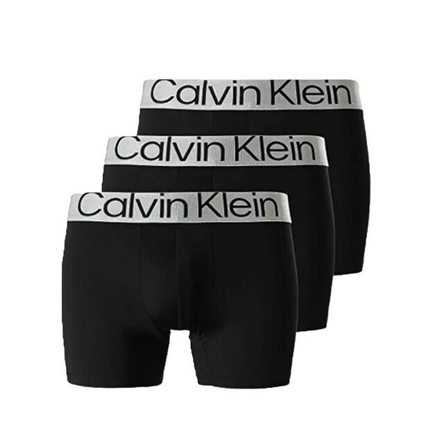 カルバンクライン CALVIN KLEIN ボクサーパンツ アンダーウェア 下着 NB3075A-7V1-BLACK-L メンズ ブラック 3枚セット 下着 WQ00053909