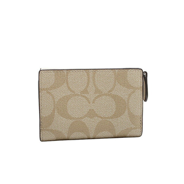 コーチ COACH SIG MCRO WLT 二つ折り財布 CM761-SIGHA レディース チョーク WQ00053939