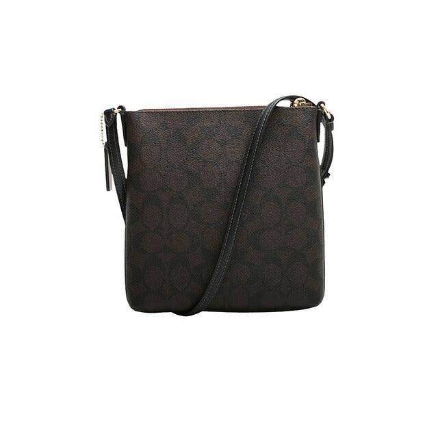 コーチ COACH SIG MINI RWN FILE ショルダーバッグ CS182-IMAA8 レディース ブラウン WQ00053940