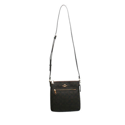 コーチ COACH SIG MINI RWN FILE ショルダーバッグ CS182-IMAA8 レディース ブラウン WQ00053940