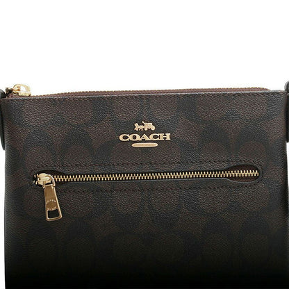 コーチ COACH SIG MINI RWN FILE ショルダーバッグ CS182-IMAA8 レディース ブラウン WQ00053940