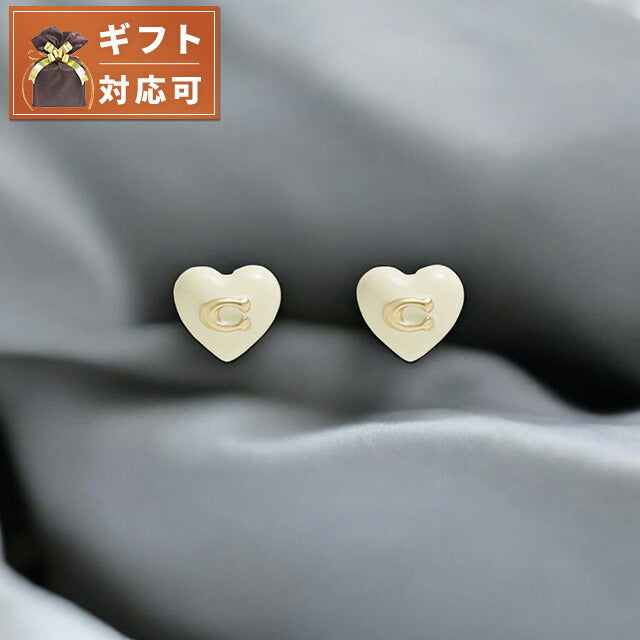 コーチ COACH アクセサリー ピアス 479226GLD100 レディース ホワイト WQ00053945