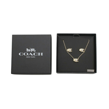 コーチ COACH アクセサリー ネックレス＆ピアス 473741GLD107 レディース ゴールド WQ00053951