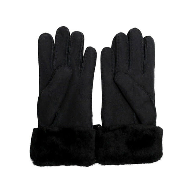 アグ UGG Turn Cuff Glove 手袋 17369-BLK レディース S シープスキン
