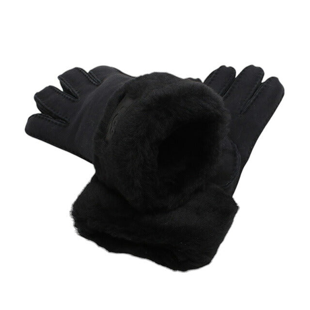 アグ UGG Turn Cuff Glove 手袋 17369-BLK レディース S シープスキン