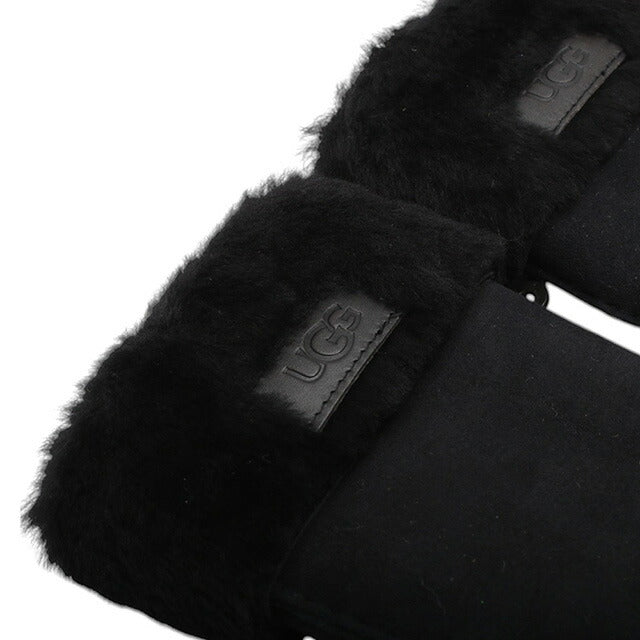 アグ UGG Turn Cuff Glove 手袋 17369-BLK レディース S シープスキン