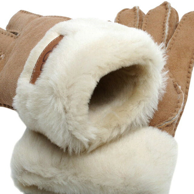 アグ UGG Turn Cuff Glove 手袋 17369-CHE レディース S シープスキン