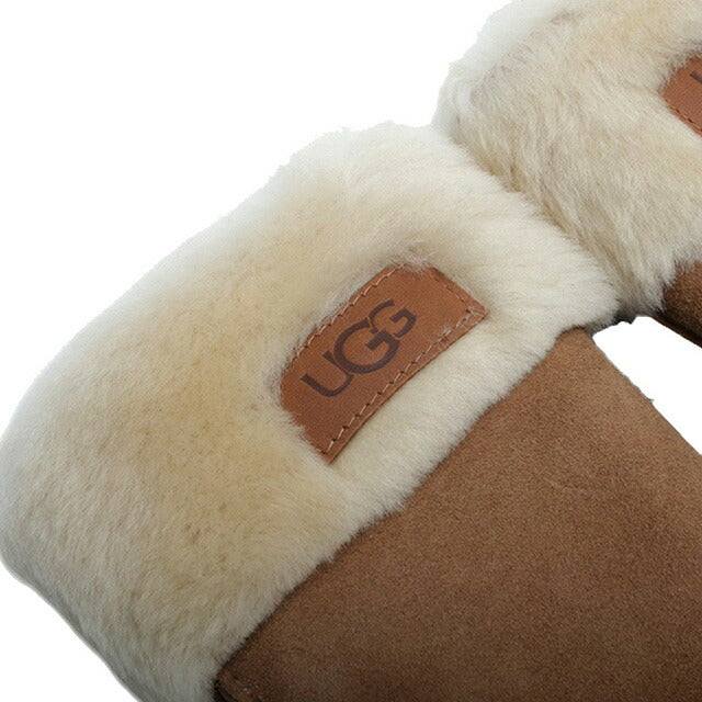 アグ UGG Turn Cuff Glove 手袋 17369-CHE レディース S シープスキン