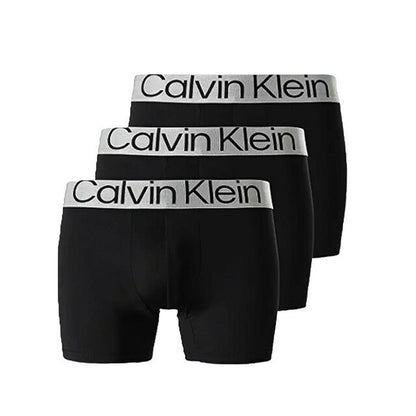 カルバンクライン CALVIN KLEIN ボクサーパンツ NB3075A-7V1-BLACK-M メンズ ブラック 3枚セット 下着 WQ00054297