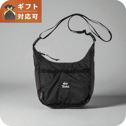ワイルドシングス WILD THINGS ショルダーバッグ WT-380-3832-BLACK メンズ レディース ブラック WQ00054483