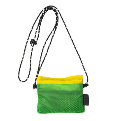 ワイルドシングス WILD THINGS ショルダーバッグ WT-380-3834-GREEN-YELLOW メンズ レディース グリーン WQ00054494