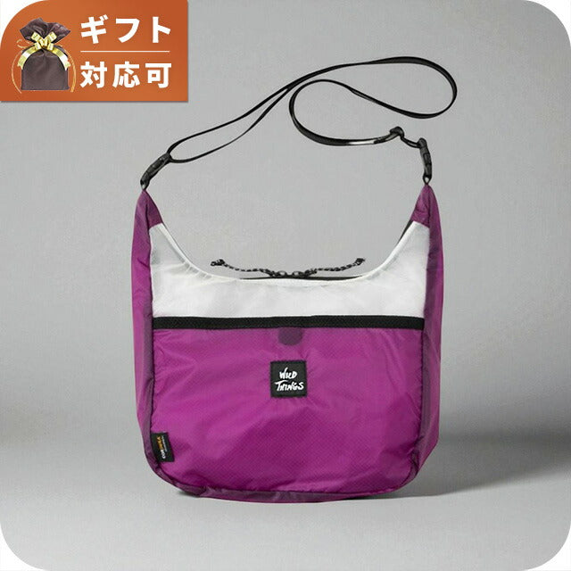 ワイルドシングス WILD THINGS ショルダーバッグ WT-380-3831-PURPLE-WHITE メンズ レディース パープル WQ00054594