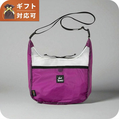 ワイルドシングス WILD THINGS ショルダーバッグ WT-380-3831-PURPLE-WHITE メンズ レディース パープル WQ00054594