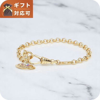 ヴィヴィアンウエストウッド VIVIENNE WESTWOOD NEW PETITE ORB ブレスレット 61020057-02R861 レディース ゴールド WQ00054838