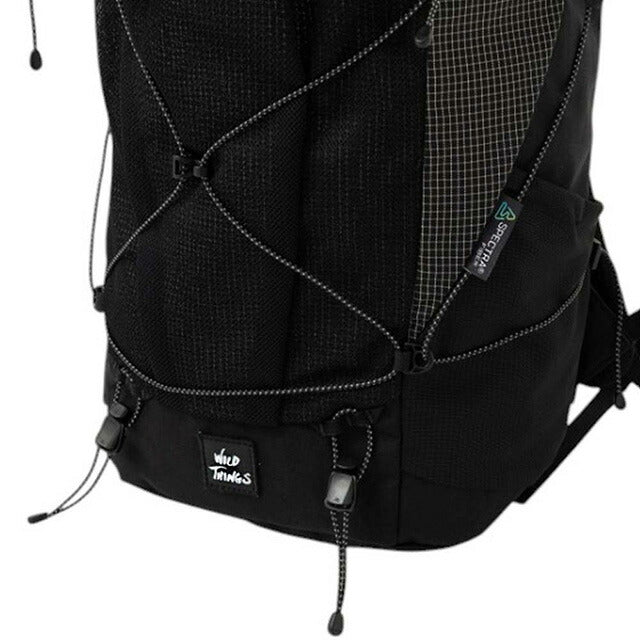 ワイルドシングス WILD THINGS リュック WT-380-3821-BLACK メンズ レディース ブラック WQ00054965