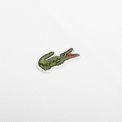 ラコステ LACOSTE ポロシャツ L1212-51-WHITE-001-M Classic Fit メンズ レディース ホワイト ポロシャツ WQ00055079