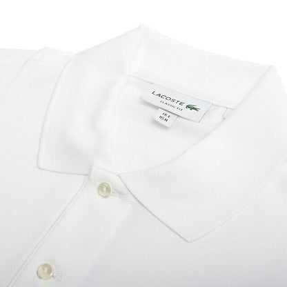 ラコステ LACOSTE ポロシャツ L1212-51-WHITE-001-XL Classic Fit メンズ レディース ホワイト ポロシャツ WQ00055081