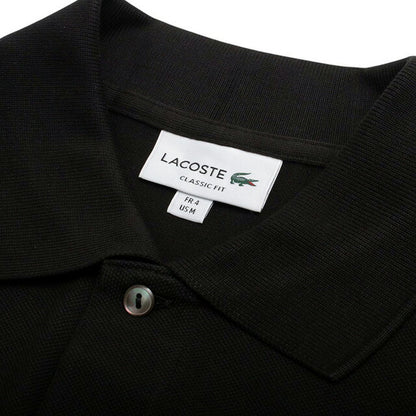 ラコステ LACOSTE ポロシャツ L1212-51-BLACK-031-M Classic Fit メンズ レディース ブラック ポロシャツ WQ00055083