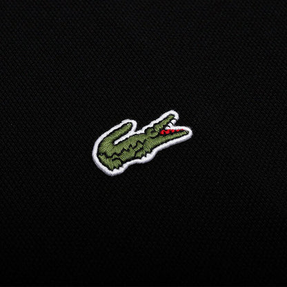 ラコステ LACOSTE ポロシャツ L1212-51-BLACK-031-XL Classic Fit メンズ レディース ブラック ポロシャツ WQ00055085