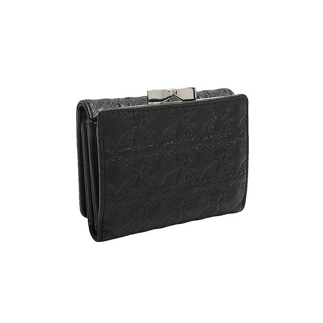 ヴィヴィアンウエストウッド VIVIENNE WESTWOOD SMALL FRAME WALLET 3つ折り財布 5115002NW-L003E-N403 レディース ブラック WQ00055134