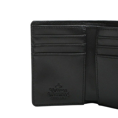 ヴィヴィアンウエストウッド VIVIENNE WESTWOOD SMALL FRAME WALLET 3つ折り財布 5115002NW-L003E-N403 レディース ブラック WQ00055134