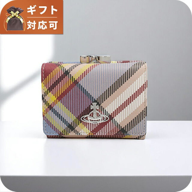 ヴィヴィアンウエストウッド VIVIENNE WESTWOOD SMALL FRAME WALLET 3つ折り財布 5115002NW-L00A9-K303 レディース マルチカラー WQ00055136
