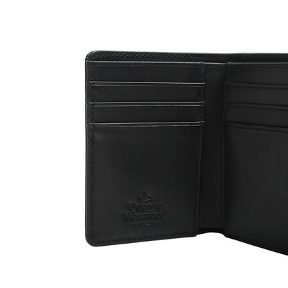 ヴィヴィアンウエストウッド VIVIENNE WESTWOOD SMALL FRAME WALLET 3つ折り財布 5115002MW-L001N-N402 レディース ブラック WQ00055138