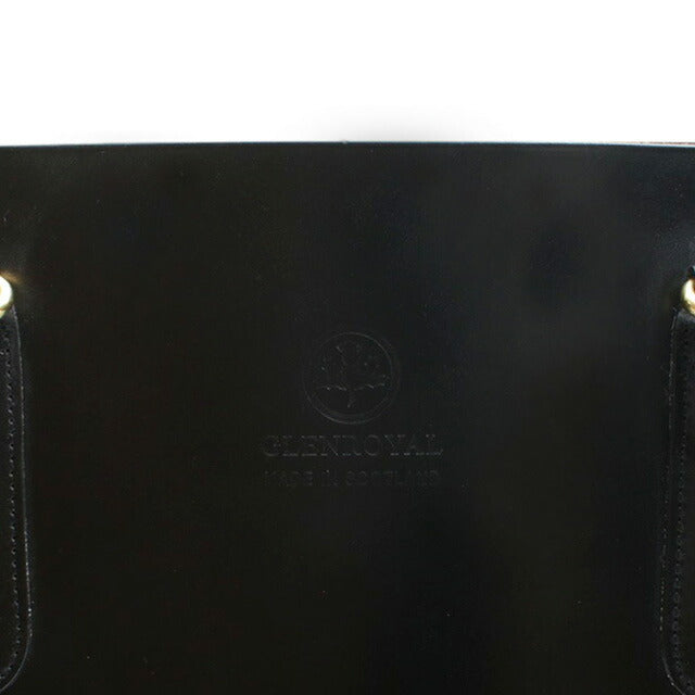 グレンロイヤル GLENROYAL 2ハンドルトートバッグ 01-6087-NEWBLACK メンズ レディース 本革 レザー ブラック WQ00055139
