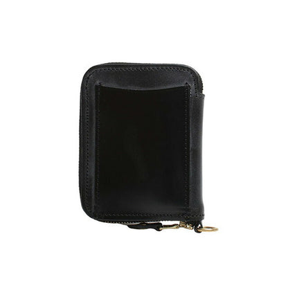 グレンロイヤル GLENROYAL ZIP AROUND SMALL WALLET 二つ折り財布 03-5814-NEWBLACK メンズ レディース NEW BLACK WQ00055140