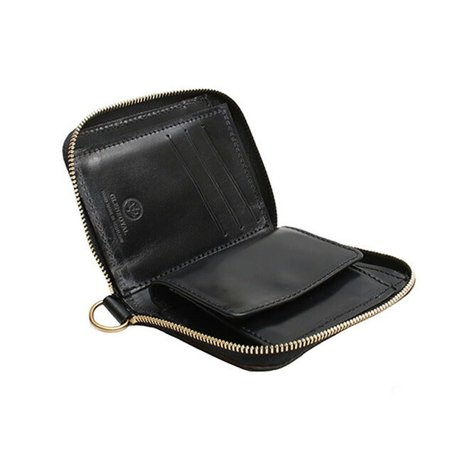 グレンロイヤル GLENROYAL ZIP AROUND SMALL WALLET 二つ折り財布 03-5814-NEWBLACK メンズ レディース NEW BLACK WQ00055140