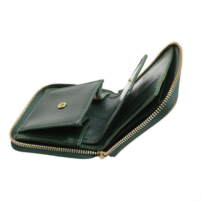 グレンロイヤル GLENROYAL ZIP AROUND SMALL WALLET 二つ折り財布 03-5814-BOTTLEGREEN メンズ レディース BOTTLE GREEN WQ00055141