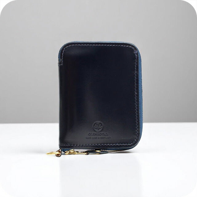 グレンロイヤル GLENROYAL ZIP AROUND SMALL WALLET 二つ折り財布 03-5814-DARKBLUE メンズ レディース DARK BLUE WQ00055142