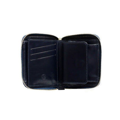 グレンロイヤル GLENROYAL ZIP AROUND SMALL WALLET 二つ折り財布 03-5814-DARKBLUE メンズ レディース DARK BLUE WQ00055142