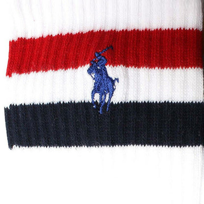 ポロラルフローレン POLO RALPH LAUREN ソックス 821485PKZ3-WHAST メンズ ホワイト 6個セット 靴下 WQ00055297