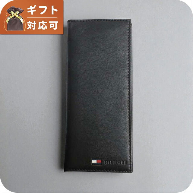 トミーヒルフィガー TOMMY HILFIGER 長財布 31TL19X014-001 メンズ ブラック WQ00055302