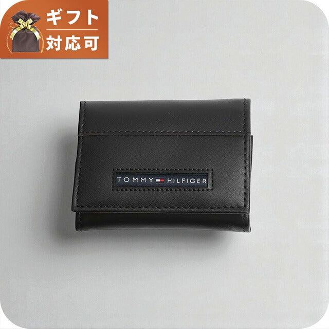 トミーヒルフィガー TOMMY HILFIGER コインケース 31TL25X024-001 メンズ ブラック WQ00055303