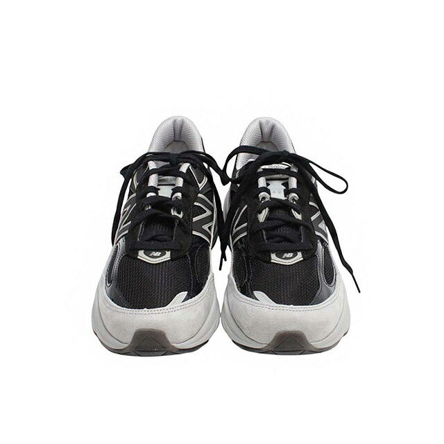 赤字超特価，限定SALE z1551【996】ニューバランス US9 27.0cm/黒 ブラック 白 newbalance メンズ スニーカー 中古