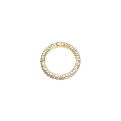 DANIEL WELLINGTON PAV CRYSTAL RING Ring Accessories DW00400648 Women&