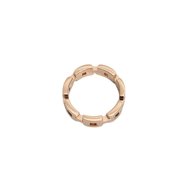 ダニエルウェリントン DANIEL WELLINGTON 3-LINK RING リング アクセサリー DW00400972 レディース ローズゴールド WQ00055413