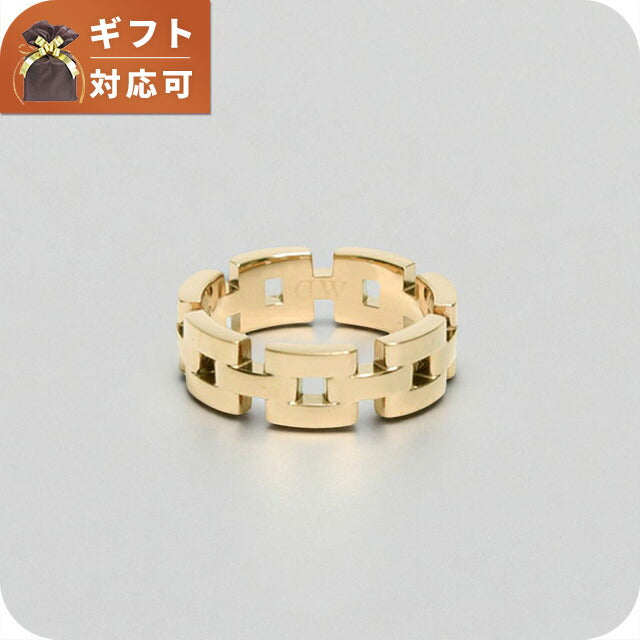 ダニエルウェリントン DANIEL WELLINGTON 3-LINK RING リング アクセサリー DW00400999 レディース ゴールド WQ00055427