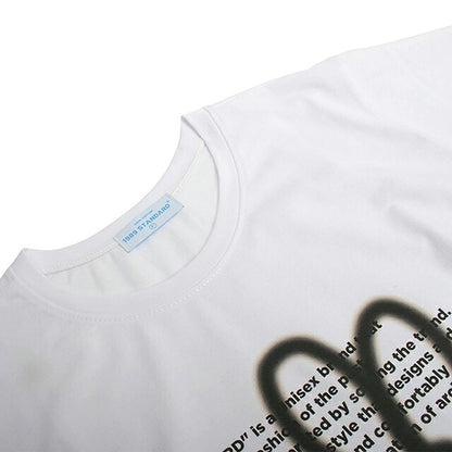 1989スタンダード 1989 STANDARD Tシャツ SWSSTD-0034-WHITE レディース ホワイト BW FLOWER Slim fit Tシャツ Women&