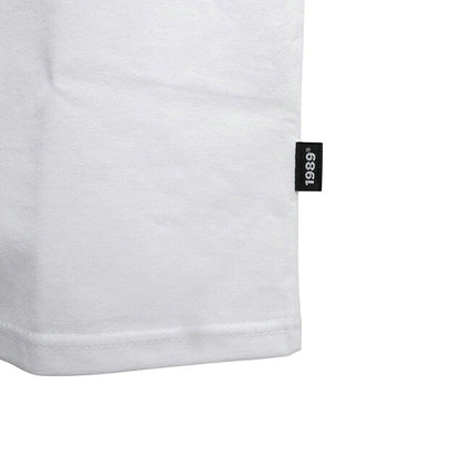 1989スタンダード 1989 STANDARD Tシャツ SWSSTD-0034-WHITE レディース ホワイト BW FLOWER Slim fit Tシャツ Women&