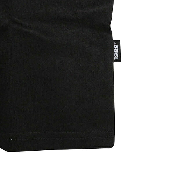 1989スタンダード 1989 STANDARD Tシャツ SWSSTD-0034-BLACK レディース ブラック BW FLOWER Slim fit Tシャツ Women&