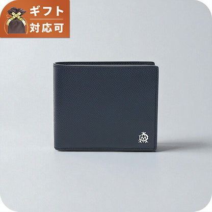 ダンヒル DUNHILL CADOGAN 二つ折り財布 19F2C32CA410R メンズ ネイビー WQ00055555