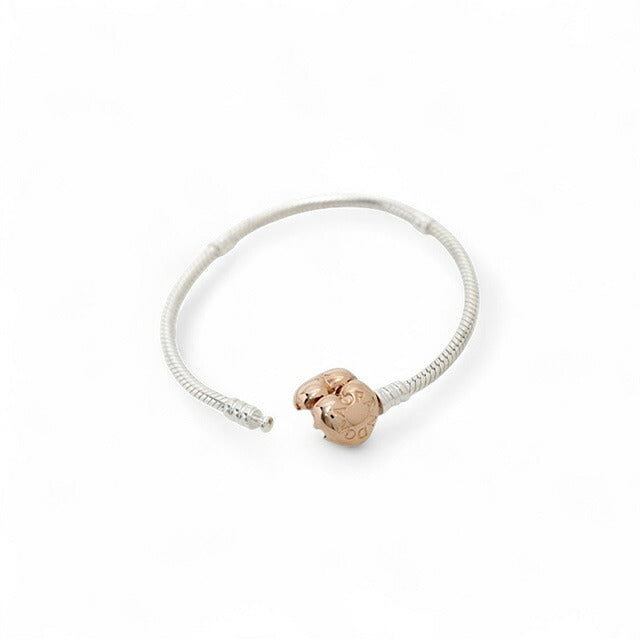 パンドラ PANDORA PANDORA Moments Heart &amp; Snake Chain Bracelet ブレスレット 580719-18 レディース シルバー WQ00055614