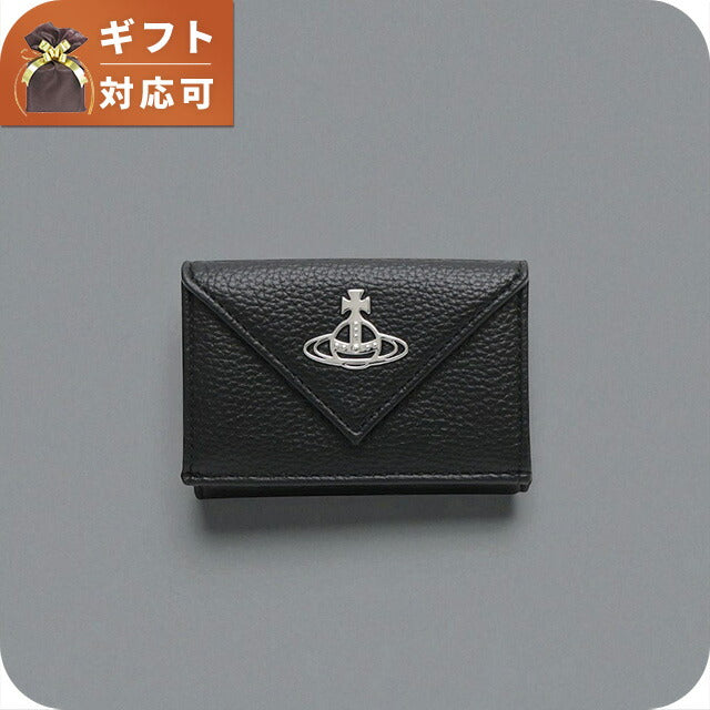 ヴィヴィアンウエストウッド VIVIENNE WESTWOOD 3つ折り財布 5115002FW-S000D-N403 レディース ブラック WQ00055618