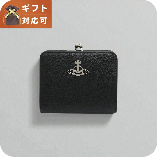 ヴィヴィアンウエストウッド VIVIENNE WESTWOOD 2つ折り財布 5115002YW-S000D-N403 レディース ブラック WQ00055621