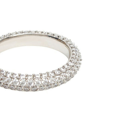 ダニエルウェリントン DANIEL WELLINGTON PAV CRYSTAL RING リング アクセサリー DW00400667 レディース シルバー WQ00055665