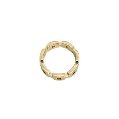 ダニエルウェリントン DANIEL WELLINGTON 3-LINK RING リング アクセサリー DW00401000 レディース ゴールド WQ00055667